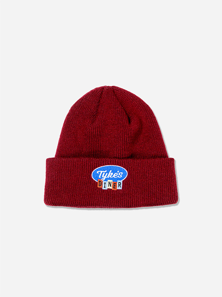 Tyke's Diner Beanie Burgundy