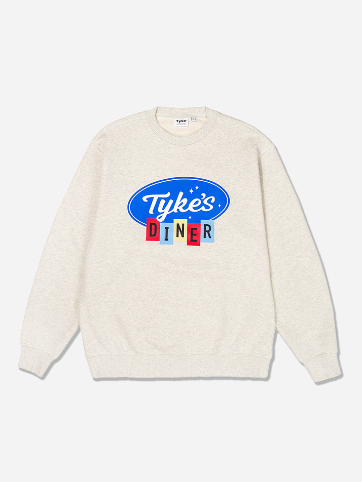 Tyke's Diner Sweatshirts Gray