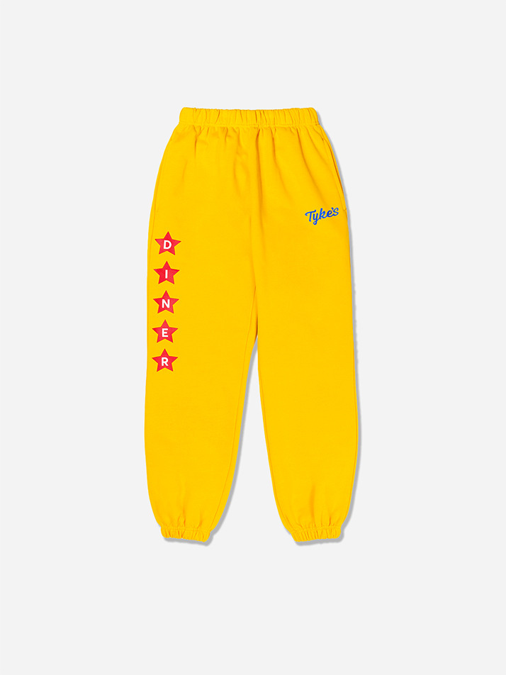 Tyke's Diner Sweatpants Mustard