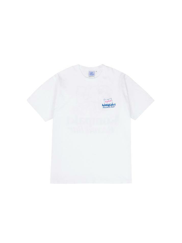 Tyke x Kompakt Record Bar T-shirt White