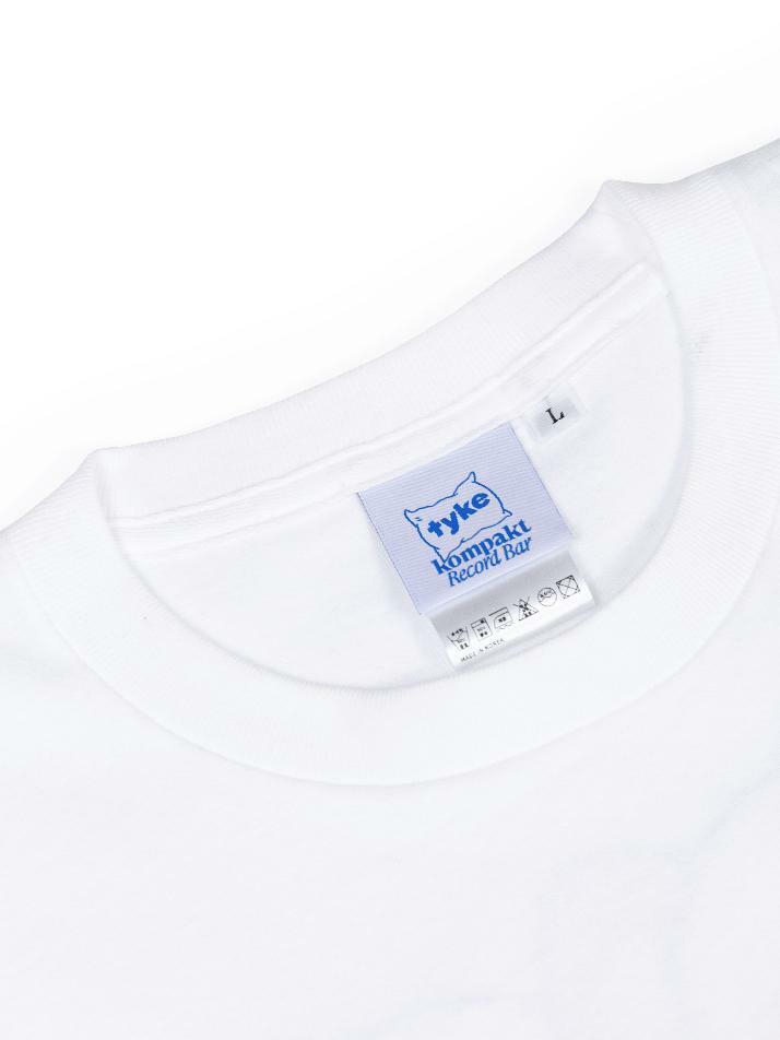 Tyke x Kompakt Record Bar T-shirt White