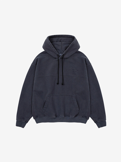 워시드 후디 - 미드나잇