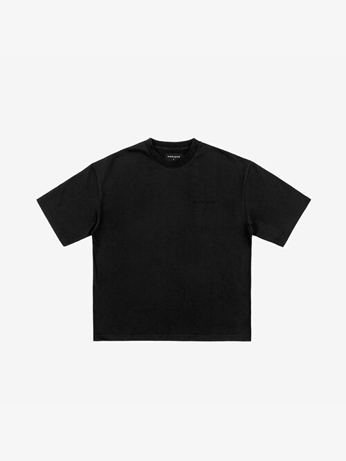 클래식 로고 티셔츠 - 블랙