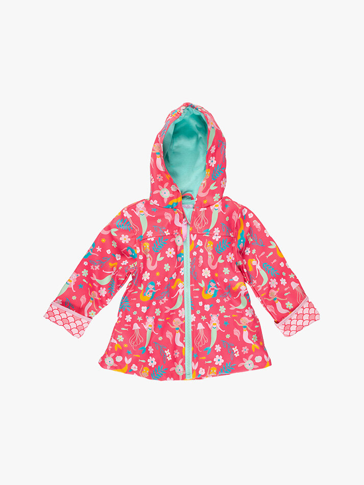 프린티드 레인코트