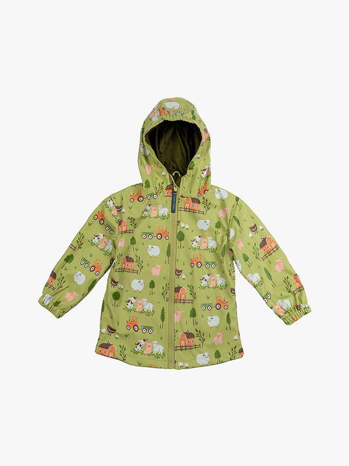 프린티드 레인코트