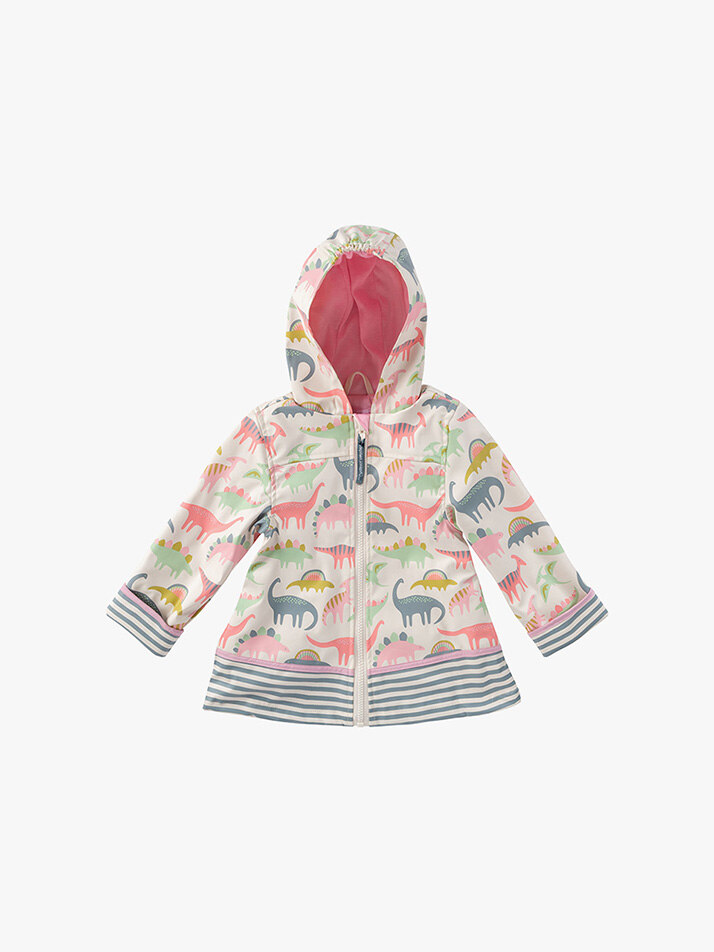 프린티드 레인코트