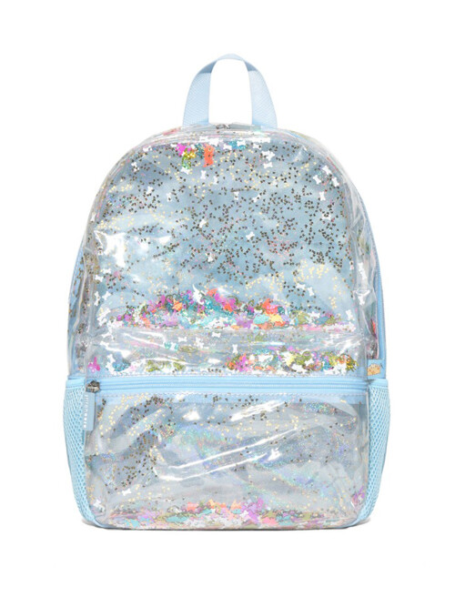 스티치즈 더블 트윙클 백팩 (블루)