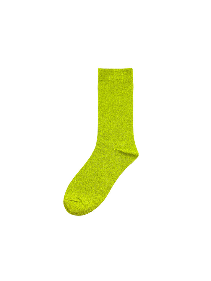 Glitter Socks Lime