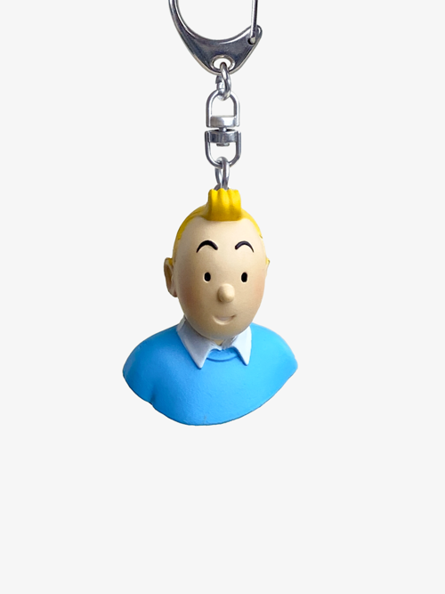 키링 - 땡땡 흉상