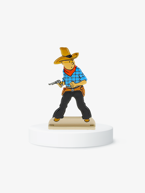 메탈피규어 - 미국에 간 땡땡