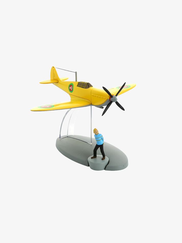 비행기 -  AVION JAUNE DE L EMIR #29 <검은 황금의 나라> 노란색 비행기