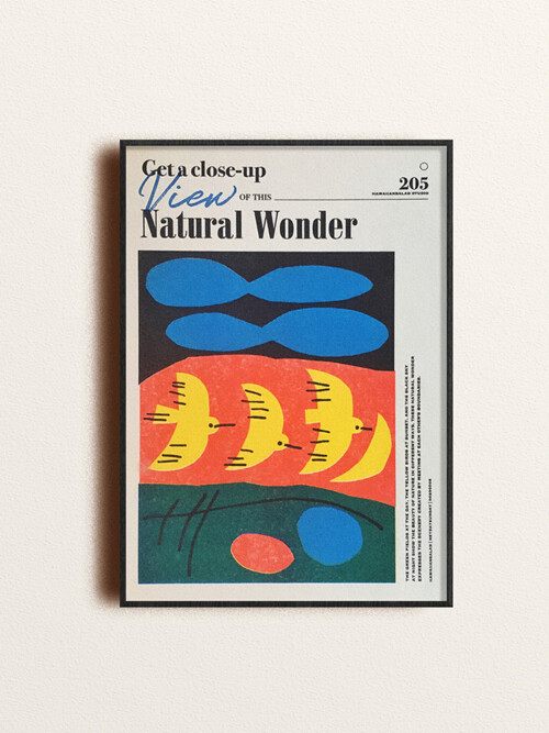 내츄럴원더 리소 포스터 (A3)
