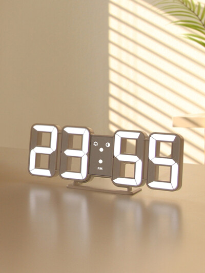 무아스 퓨어 미니 LED 벽시계 벽걸이 무소음