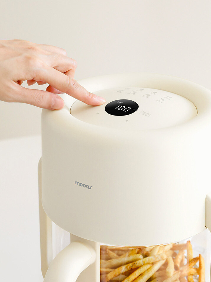 무아스 글라스 멀티쿡 에어프라이어 4L