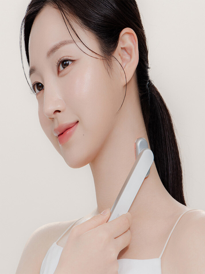무아스 라이트셀 EMS 스킨케어 마사지기 뷰티디바이스