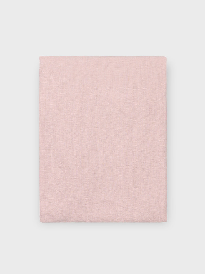 워싱 리넨 플랫시트 - 핑크 라벤더 (3 sizes)