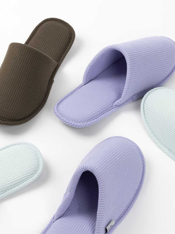 와플 실내 슬리퍼 (2 sizes / 3 colors)