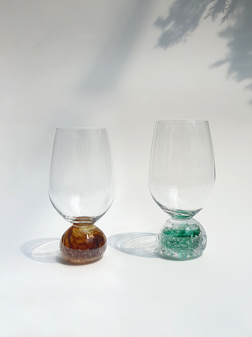 [카트마르] 양유완 작가 벨 글라스 (3colors)