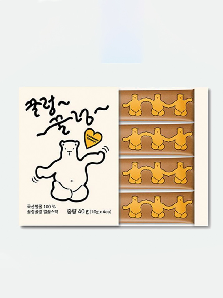 [카트마르] 꿀건달 꿀렁꿀렁~스틱 벌꿀 (10g*4개입)