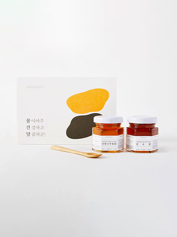 [카트마르] 꿀건달 벌꿀 미니 2종세트(50g*2ea)