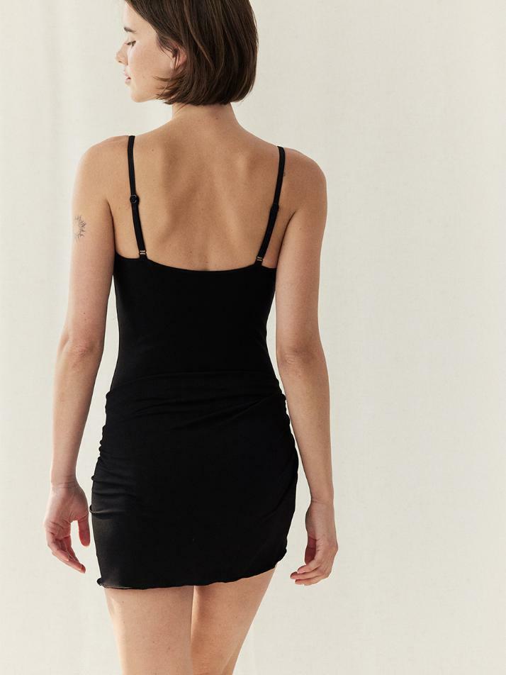 Form Swimsuit & Wrap Skirt_black