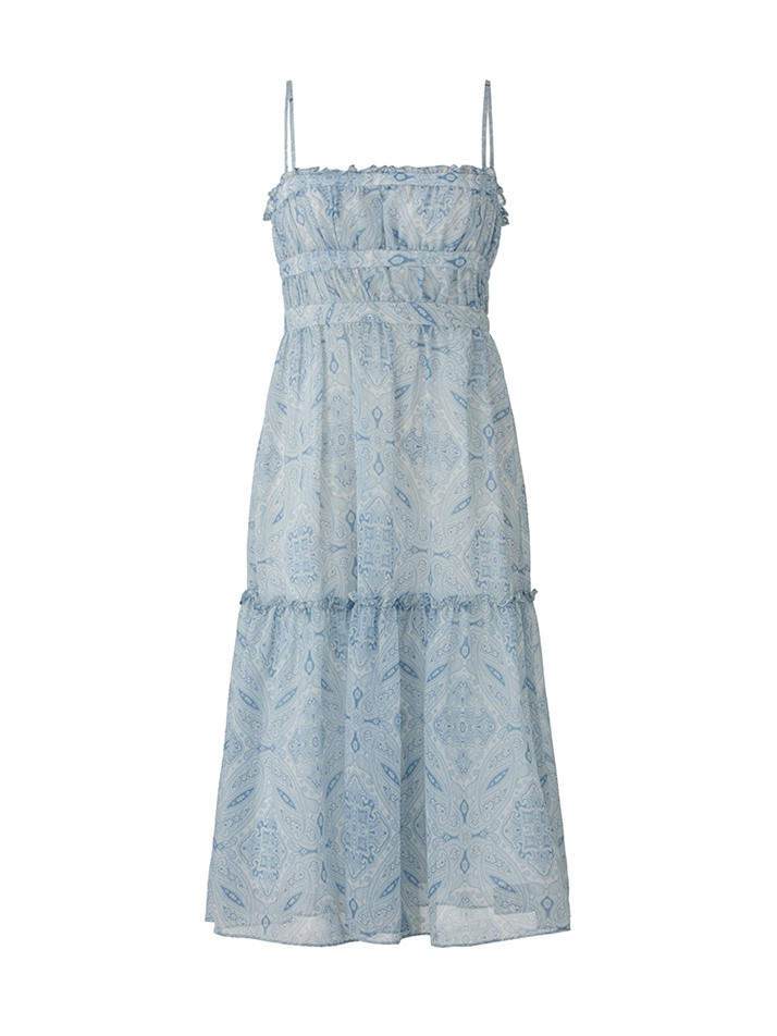 Adeline Dress Sky Blue