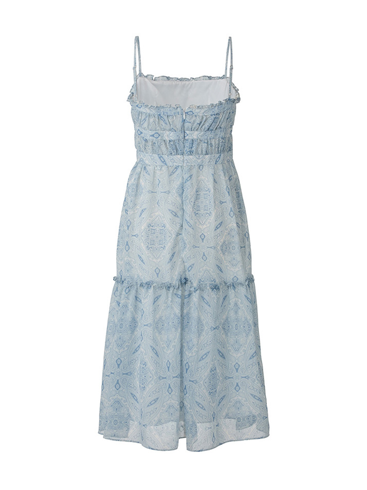 Adeline Dress Sky Blue