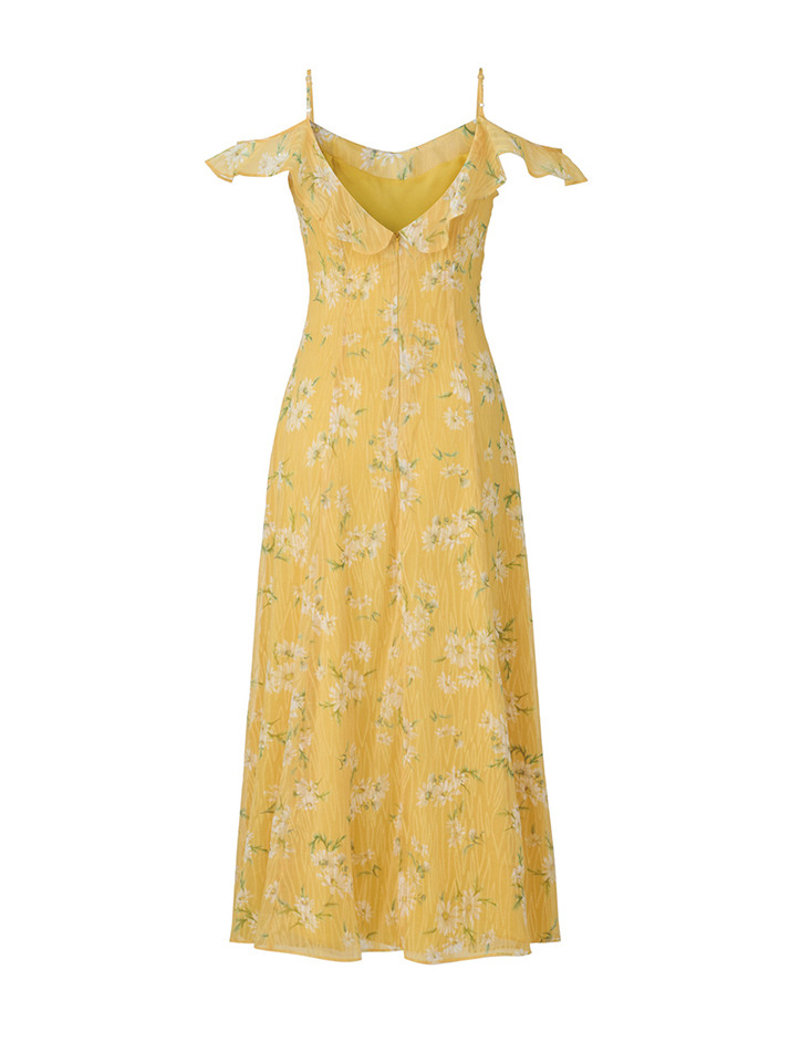 Lindi Dress Yellow