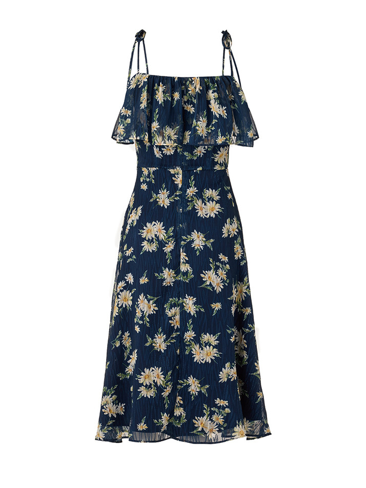 Blossom Dress Navy