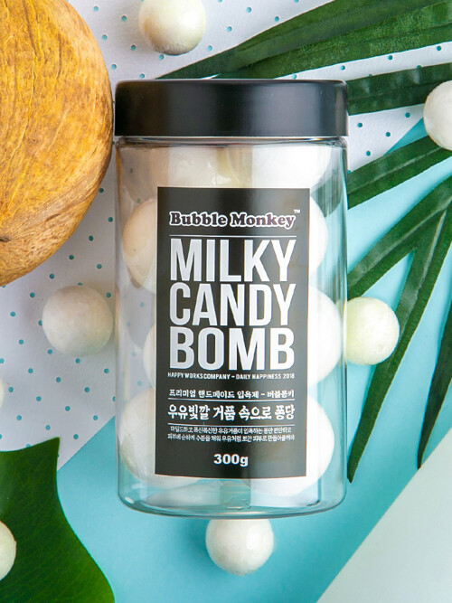 버블몽키 밀키 캔디밤 300g