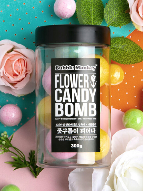 버블몽키 플라워 캔디밤 300g