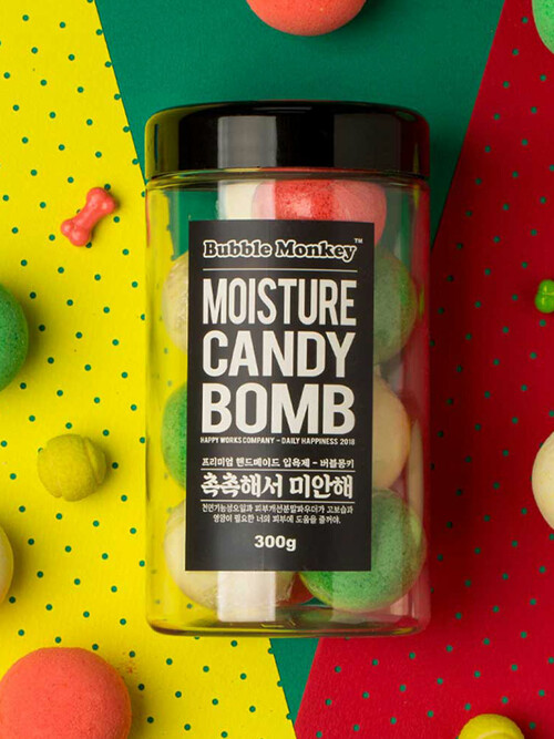 버블몽키 모이스쳐 캔디밤 300g