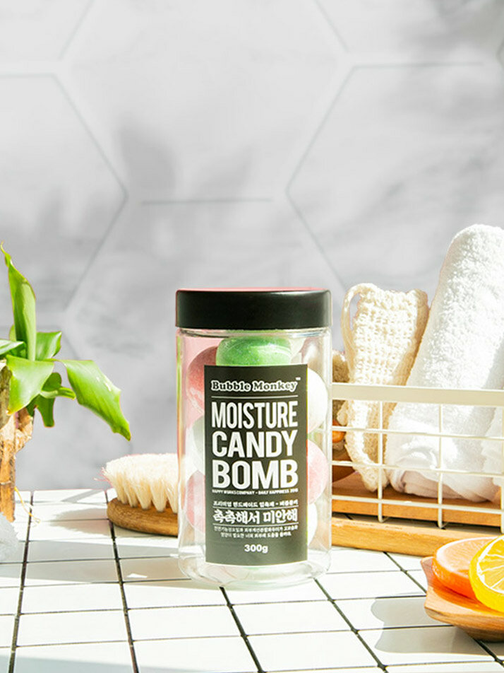 버블몽키 모이스쳐 캔디밤 300g