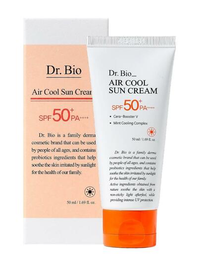닥터바이오 에어쿨 무기자차 선크림 50ml