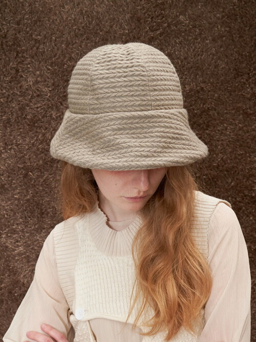 Soft Hazel Hat - Grain Beige