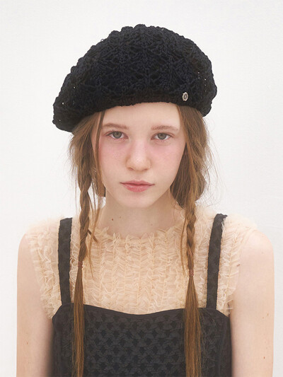 Cecile Beret - Black