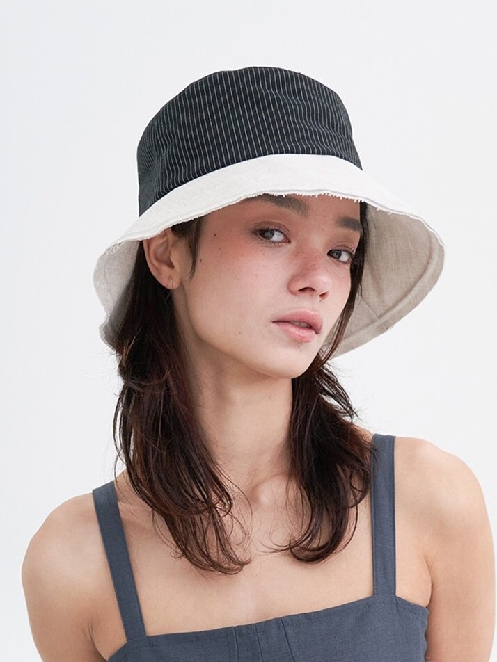 Casual Bucket Hat - Stripe