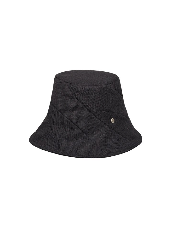 Delicate Pannel Hat - Black