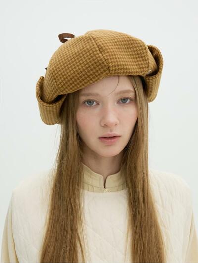 Sherlock Beret - Camel