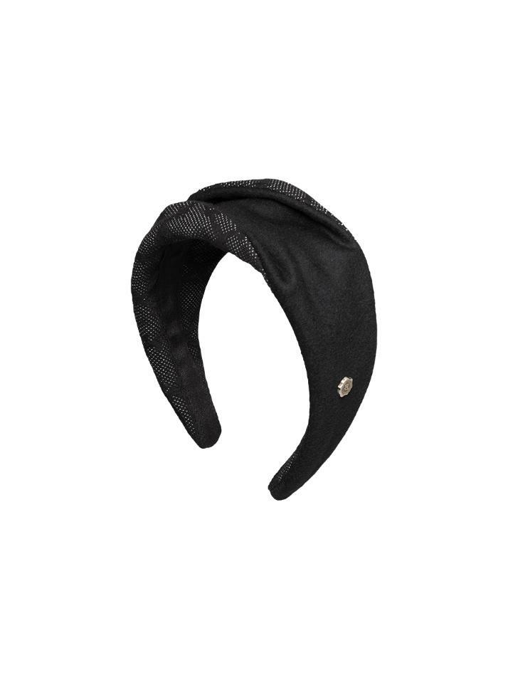 [serre-tête] Folding Fascinator - Black