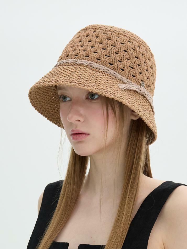 Classic Summer Bell Hat - Beige