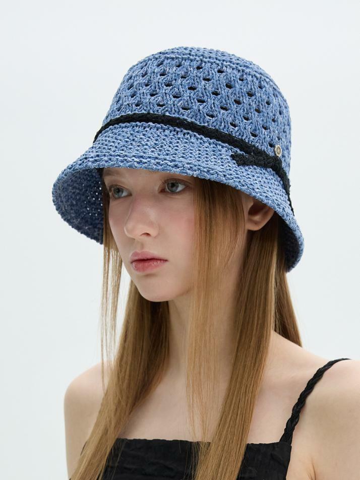Classic Summer Bell Hat - Blue