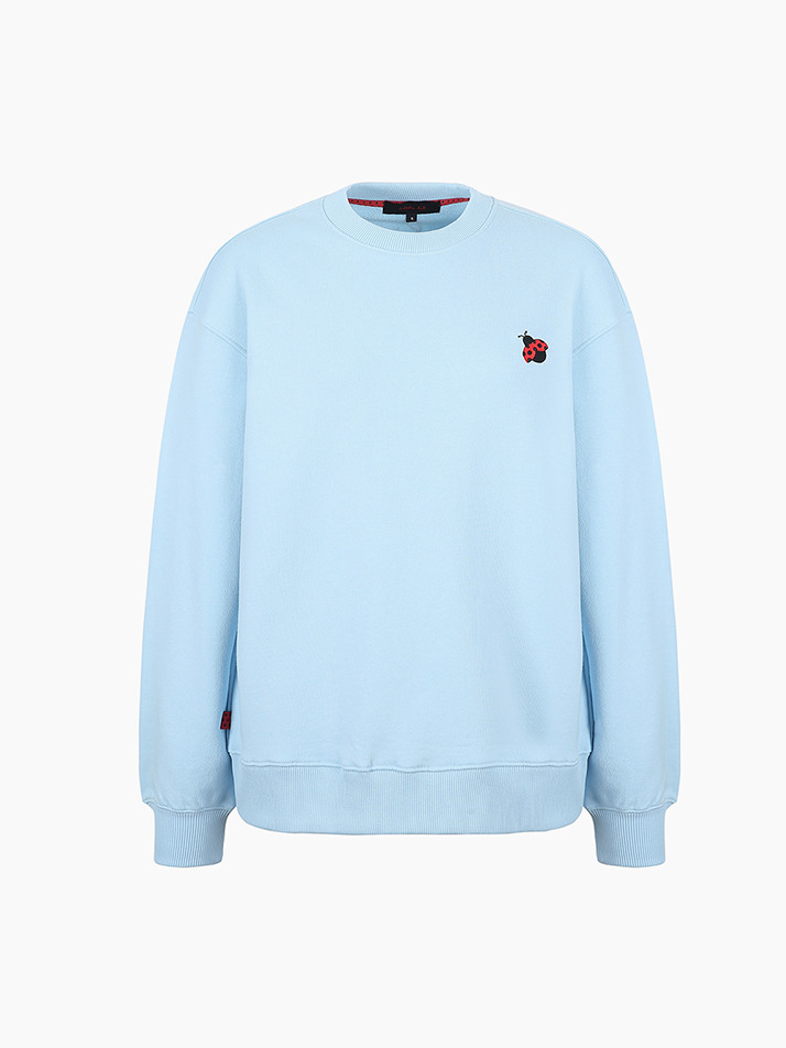 BB Logo Sweat shirt -Skyblue