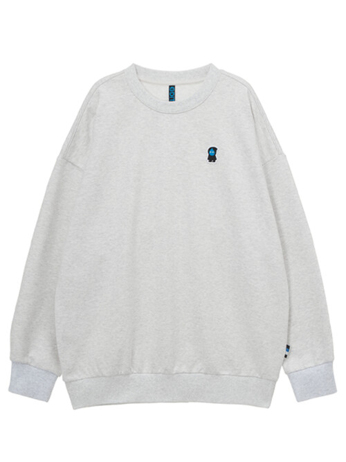 Hi Muli Crew Neck MTM(하이 뮬리 크루넥 맨투맨_SGY)