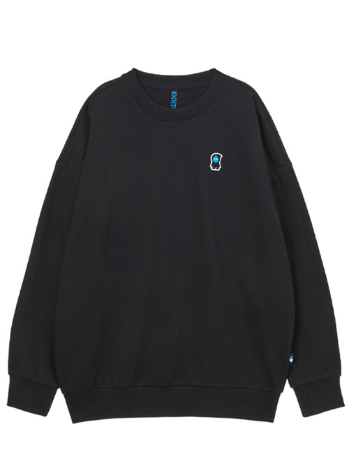 Hi Muli Crew Neck MTM (하이 뮬리 크루넥 맨투맨_BLACK)
