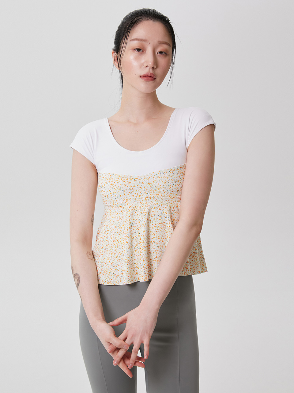 더블캐스팅 페플럼탑