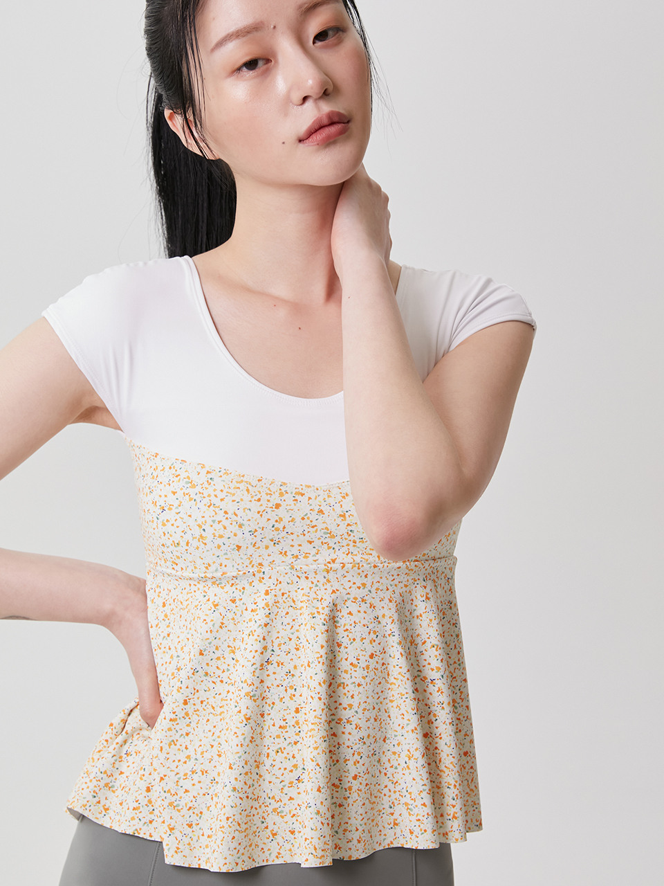 더블캐스팅 페플럼탑