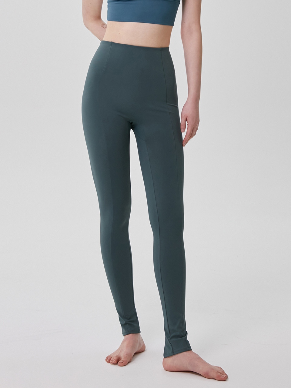 파우더 레그 스케치 레깅스 11부 (2colors)