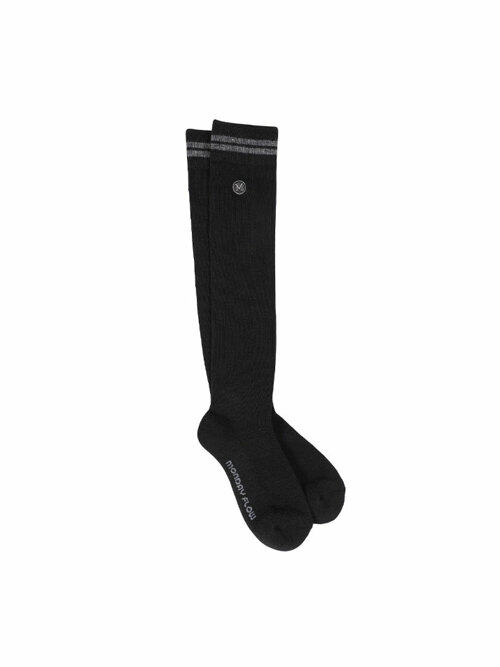 소프트 울 니삭스_블랙