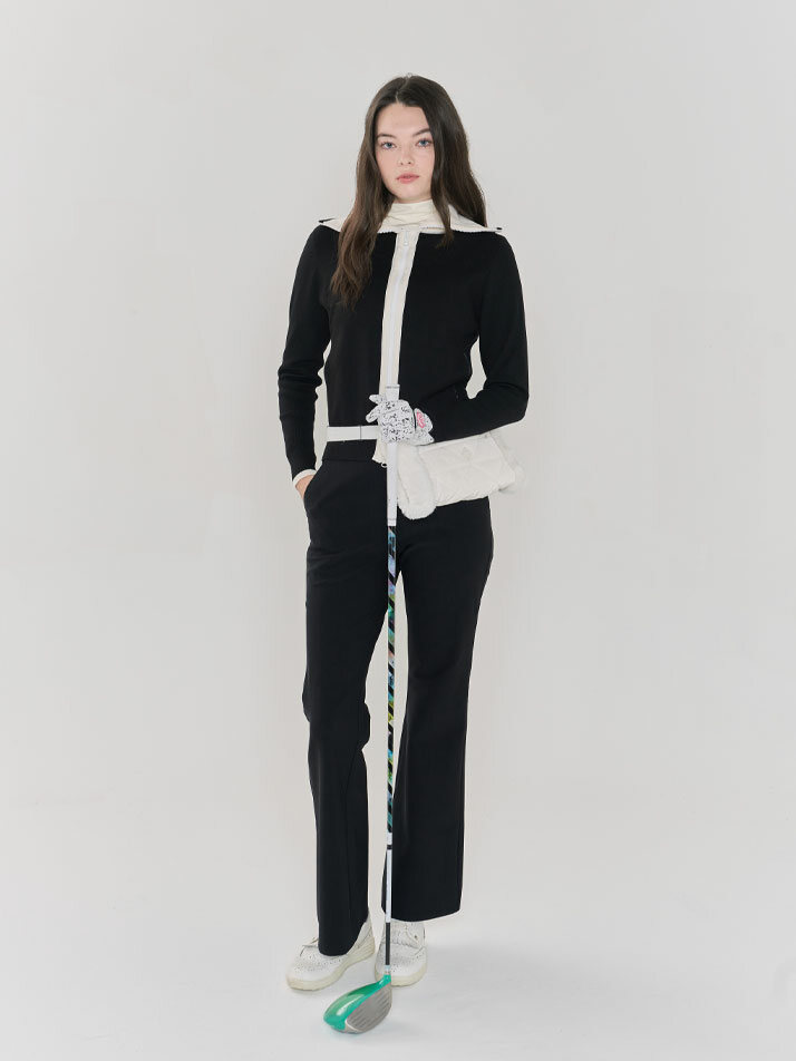 윈터 스트레치 부츠컷_블랙